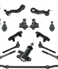 Make Your Ride Feel Fresh Again With This Slick 16 Piece Steering Suspension Kit featuring ball joints and tie rods for Chevy Tahoe.