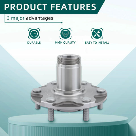 Two Front Wheel Hub Bearing Kits That Fit Toyota Tundra 2000 To 2006, Tacoma 1999 To 2004 2.7L, Sequoia 2001 To 2007 shown
