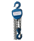 Heavy Duty 1 Ton Manual Chain Hoist With G80 Lifting Gear And 3 Meter Height For Tough Construction Sites Plus Rigging Works, blue chain hoist design.