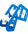 Heavy Duty Cable Pulley Roller Guide Block With Bolted Steel Bracket, Nylon Wheel For Utility Work And Construction, 160mm