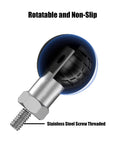 Dope 1 Inch Ball Mount Adapter With M6 Threaded Post Ball Head For RAM Mounts B Size Bike with stainless steel and TPU