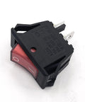Heavy Duty Rocker Switch Replacement For Bench Grinders Compatible With Ryobi BgH615 BgH616 BgH625 BgH826 BgH612 Black toggle switch view