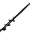 3x24 Inch Garden Auger Drill Bit for 3 by 8 Hex Drive, Heavy Duty Steel Planting Auger for Tulips, Bulbs, and Flowers