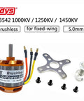 D3542 Brushless Outrunner Motor 1000KV 1250KV 1450KV For 2S 4S LiPo RC Multicopters Fixed Wing UAVs And Quadcopters With Banana Plug Adapters