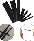 127 Piece Heat Shrink Tubing Set With 2 To 1 Shrink Ratio Assorted Black And Red Tubing In 7 Sizes Waterproof Electrical Insulation Kit