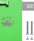 Folding Fan Shaft Rivet Nail And Nut Repair Kit 25mm Set For DIY Hand Fans Folding Paper Fans And Dance Fans Includes Rivets Nuts And Hardware For Quick Easy Fixes And Pro Level Repairs, metal rivets and shafts