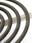 Close-up of 4 Pack MP22YA Electric Range Burner Element Set showing coil detail and wattage label for Kenmore Maytag Norge Whirlpool.