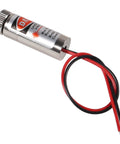 5 Pack 650nm 5mW Red Laser Tube Heads With Adjustable Focus For Sight Positioning And Telescopes Includes 3 To 5V Power, silver metal laser module with red and black wires