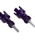 Dual Function Pipe Thread Cutting Tool Set For Internal And External Threads, DIY Friendly Design, Works On One Half Inch And Three Quarter Inch Pipes, Crafted From 40Cr Alloy Steel, Heavy Duty Hex Shank For Easy Electric Drill Threading, Two Pack, shown with hex shank