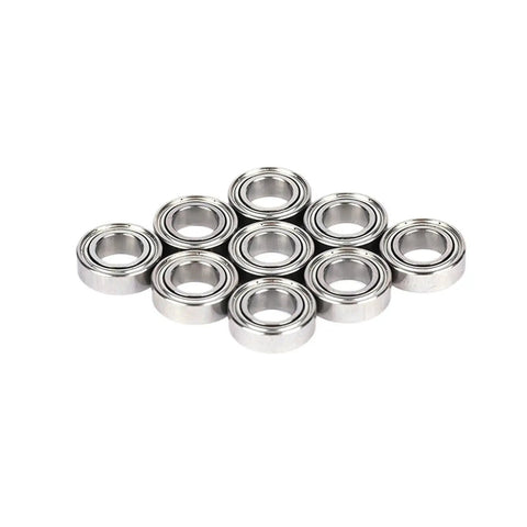 Top Shelf Two Piece SMR137ZZ 7X13X4MM ABEC 7 Precision Hybrid Ceramic Bearings For Ridiculously Slick Rolling Action With Zero Friction Drag And Built Different Stainless Steel Construction For Heavy Duty Hobby Projects
