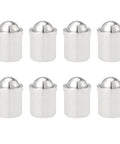 30 Piece 6x7mm Ball Point Spring Plungers 304 Stainless Steel For Indexing Positioning And Detent Tasks In Jigs Fixtures And CNC Tooling Compatible With CNC Equipment Shop Projects And Repairs, 8-piece set