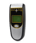Domary 7 in 1 Wall Stud Finder Detector for Precision Metal and Live Wire showing digital display and measurement scales.