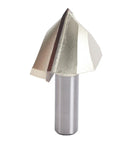 Hot Selling 90 Degree V Groove Router Bit With Tungsten Steel Carving Tips And Half Inch Shank for wood, showcasing sharp 90-degree design.