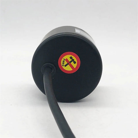 Absolute Rotary Encoder TRD-J1000-RZW, TRD-J1000-RZL, TRD-J1000-S, TRD-J600, RZ Plug-And-Play back view with cable connection