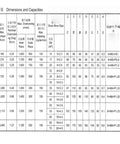 Dimensions and capacities chart for MZ45 One Way Wedge Overrunning Clutch Heavy Duty Bearing Steel for textile machinery and industrial drives