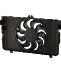 Direct Swap Cooling Fan Assembly For Tesla Model Y 2020 Through 2024 Radiator Fan with single blade design for optimal cooling.
