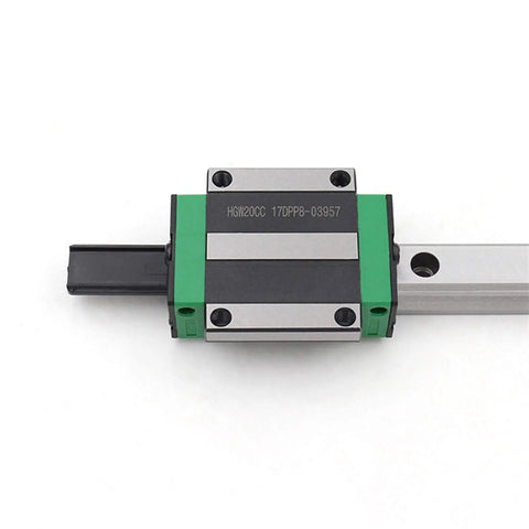 High Precision Stainless Steel Linear Guide Rail Set For CNC Machines And 3D Printers HGH20CA HGW20CC Compatible Top Notch Smooth Glide For Rail Motion System And Automated Equipment Durable Slider Guide Rails, HGW20CC carriage on rail