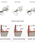 Beefy Heavy Duty Rustproof Iron Hydraulic Door Hinge With Iron Core Damper Buffer for full overlay, half overlay, and insert embed