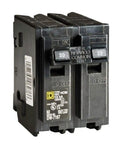 Homeline 20 Amp Two Pole Circuit Breaker For 120 240 Volt AC With Plug On Mount And Snap In Design Built Tough For Your Home Panel Boxes And Load Centers