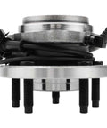Front CV Axle Shaft Kit with Wheel Hub Bearings and ABS for Ford Ranger and Explorer Sport Trac, close-up view of hub assembly.