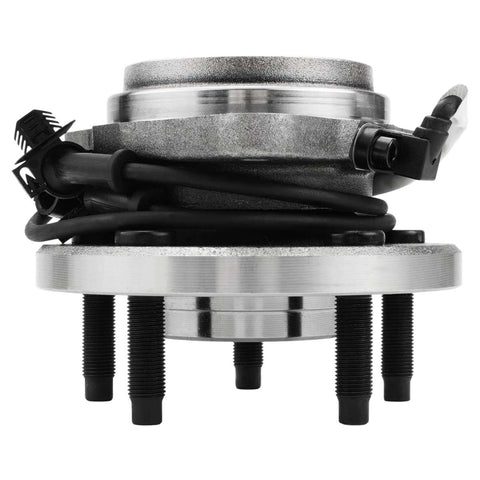 Front CV Axle Shaft Kit with Wheel Hub Bearings and ABS for Ford Ranger and Explorer Sport Trac, close-up view of hub assembly.