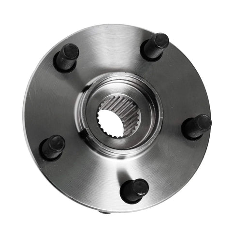 Front view of Front Wheel Hub And Bearing Assembly For Five Lug Prius 2004 2005 2006 2007 2008 2009 AUQDD 513265 ISO Certified