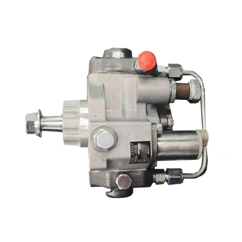 Drop In Replacement Diesel Fuel Injection Pump For Heavy Duty Trucks Featuring Hp4 And Pss Six Compatibility With Part Number 294050 0440 viewed at an angle with visible connections and assembly details.