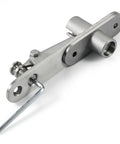Self Closing Door Pivot Hinges For Home And Commercial Wood Doors Heavy Duty Hidden Stainless Steel Pivot Hinges With 360 Degree Shaft Invisible Pivot System Adjustable 2 Way Stops At 90 And 105 Degrees And Easy Install