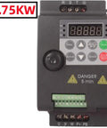 220V 0.75KW Variable Frequency Drive VFD Inverter Motor Speed Controller for 220 Volt Motors, front view