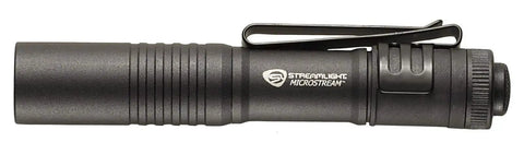 MicroStream 45 Lumen Everyday Carry Pocket Flashlight With AAA Battery Included Pocket Sized Rugged Type II MIL SPEC Anodized Aluminum Build