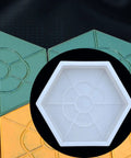 Hexagon Paving Color Brick Reusable Stepping Stone Paver Tool For Garden And Patio Sturdy Easy Pour Concrete Molds