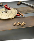 Heavy Duty 9pcs Grease Fitting Kit With Copper Nipples For Automotive And Excavator Maintenance, shown with tools