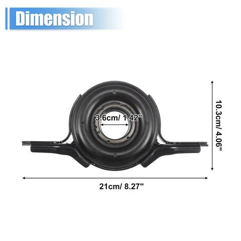 Driveshaft Center Support Bearing For Kia Sorento 2007 2008 Replacement Center Support with dimensions displayed