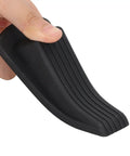 Heavy Duty Door Stop Set 4 Pack Non Slip TPR Grips Windproof And Stackable Door Stoppers held in hand