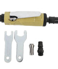 Heavy Duty Straight Pneumatic Die Grinder Built Tough With Machined Steel Core, tools and accessories for efficient grinding tasks.