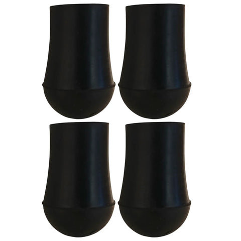 Replacement Bumper And Rubber Feet Set For Nemco Choppers built to last easy install in black, four pieces shown