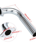 Heavy Duty Exhaust Header Pipe Replacement For Predator 420cc And GX Series Engines Including GX240 GX270 GX390 Ideal Bolt On Upgrade