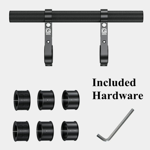 Carbon Fiber Handlebar Extender 9.45 Inch Long Cross Bar 22mm Diameter For Bike Motorcycle Setup with included hardware