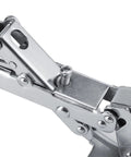 Close-up of Beefy Heavy Duty Cabinet Hinges with Carbon Steel Build 150-170 Degree Adjustable Wide Opening Hydraulic Cupboard Hinges for Thick Doors 16-40mm with Screws