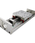 Beefy Pro Grade Ball Screw Nut Travel Table for HGR20 Linear Guide SFU1610 CNC Router 700mm Travel, shown at angle