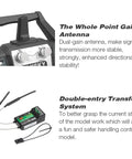 6CH To 10CH Radio Transmitter With IA6B Receiver 2.4GHz AFHDS 2A RC Transmitter with dual-gain antenna and transfer system displayed