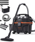 Heavy Duty 4 Gallon Wet Dry Shop Vacuum With 5.5 Peak HP Blower Function Portable Badass Cleaning Workhorse for detailing tools.