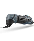 Hammerhead 2.2-Amp oscillating multi-tool in blue-gray with flush-cut blade.