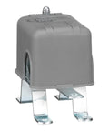 Open Tank Float Switch For Heavy Duty Industrial Pumps And Level Alerts NEMA One Enclosure, grey casing, side view