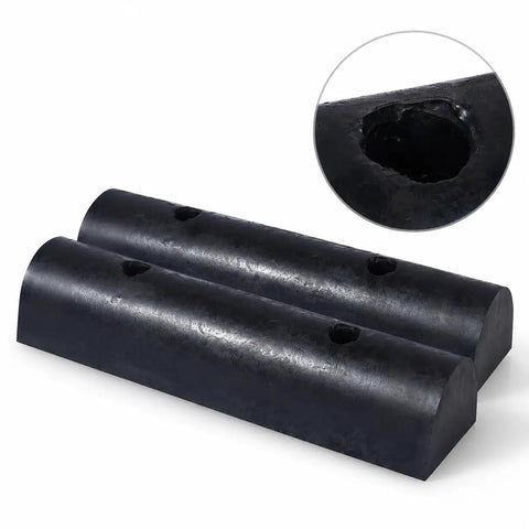 Semi Circular Rubber Dock Guard for Outer Wheel and Port Docks Extruded Rub Rail with close-up texture detail