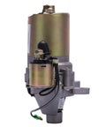 12V 0.25KW 5.5HP Electric Starter Motor For 168F 170F Diesel Engines And Gasoline Engines Plug And Play Easy Install Spare Part Durable Engine Starter To Fire Up Small Power Units., front view with wiring and mount