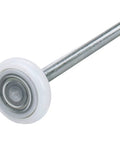 Front view of 2 Inch Nylon Sealed Garage Door Rollers With 6200ZZ Beefed Up Performance Bearings, Sealed Cap Protection, 7 Inch Stem