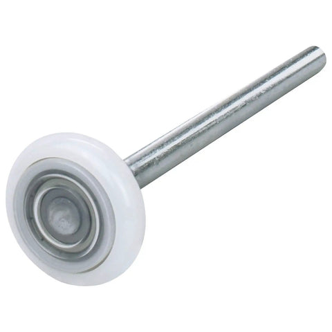 Front view of 2 Inch Nylon Sealed Garage Door Rollers With 6200ZZ Beefed Up Performance Bearings, Sealed Cap Protection, 7 Inch Stem
