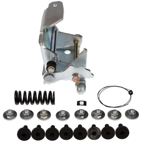 Front Left Upper Door Hinge Replacement For Chevy And Cadillac Trucks Rock Solid Fitment Built Tough, includes hinge, spring, and fasteners.