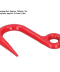 Heavy Duty Alloy Steel Eye Crane Safety Hook For Stable Lifting 1 Ton Load With Reinforced Eye And Anti Crack Design